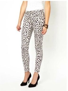 Denim & Supply Ralph Lauren's Women's Cheetah Print Skinny Jeans 27